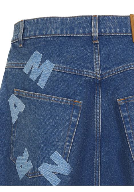 jeans wide led uomo blu MARNI | PUJU0114X0 USCY2700B60